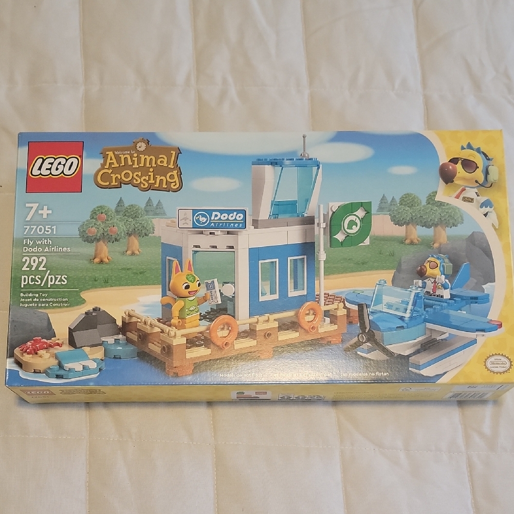New In Box LEGO Animal Crossing Dodo Airlines Set 77051